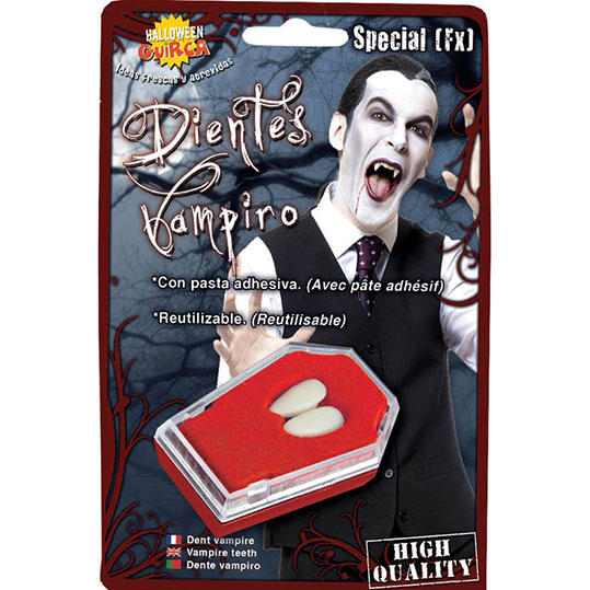 Colmillos de vampiro - Comprar en Tienda Disfraces Bacanal