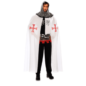 Capa Adulto Medieval Blanca