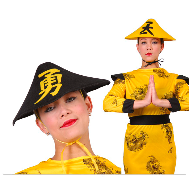 Sombrero chino asiático: Accesorios,y disfraces originales baratos