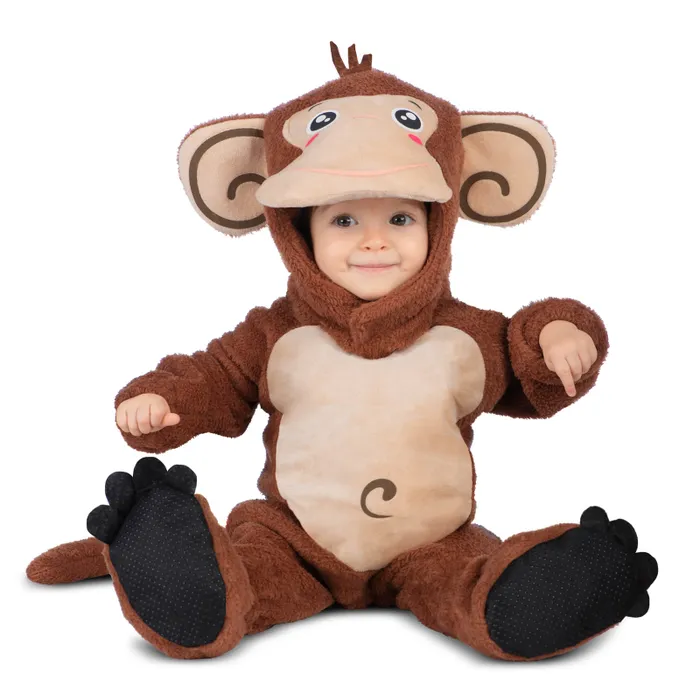 PartyKindom Diadema de mono y cola para niños, disfraz de animales para  niños, vestido para niños, ropa de bebé, disfraz de bebé, disfraces de